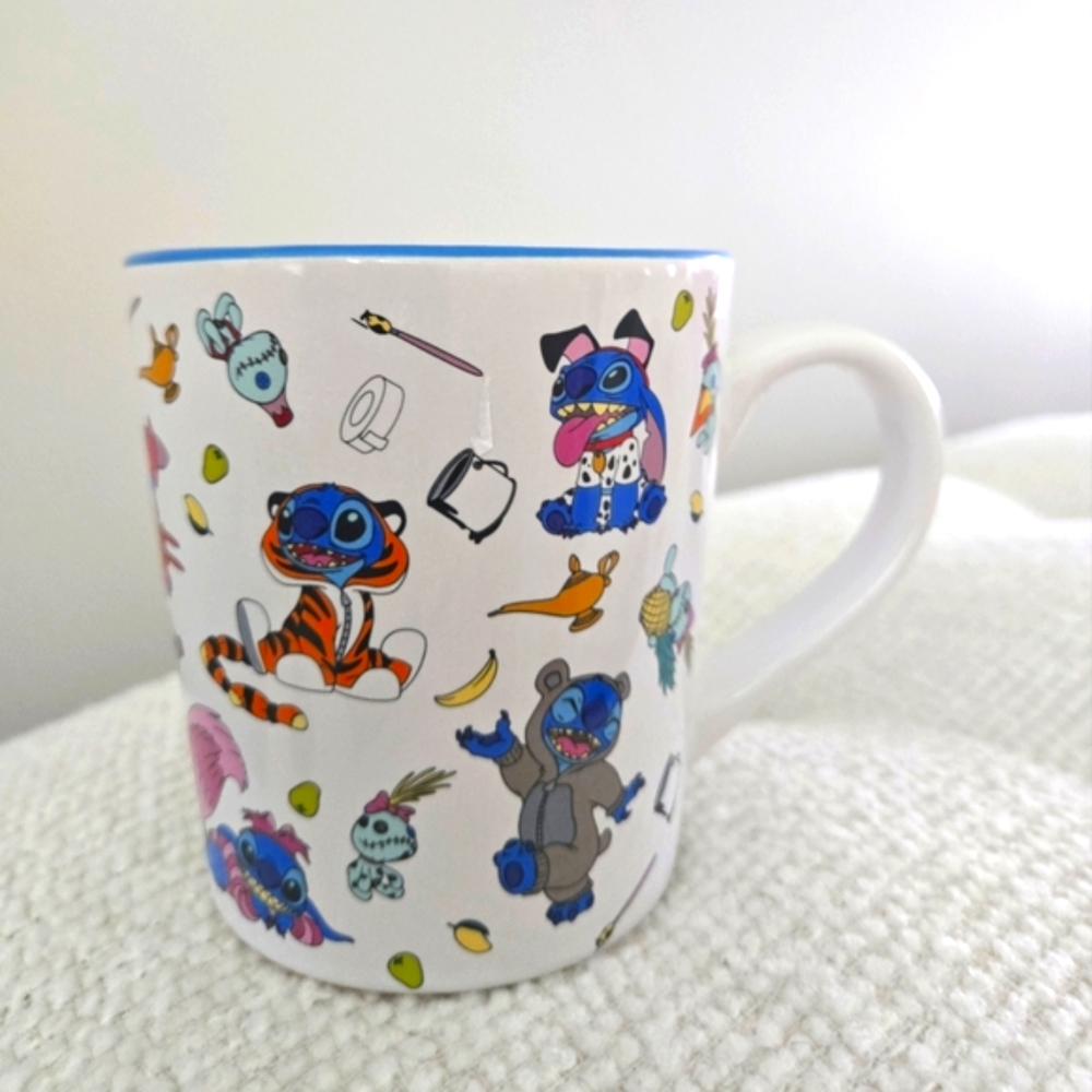 New Disney Stitch Mug Wearing Other Characters 20oz